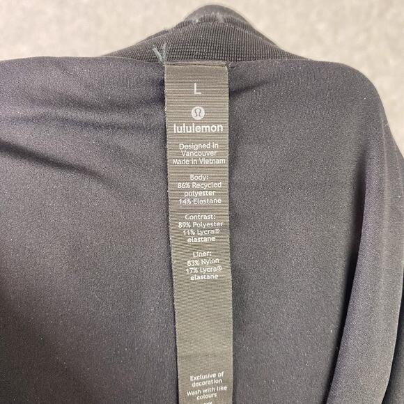 Lululemon T.H.E. Short Mens L Nulux Liner in All Court Texture White Black - Picture 9 of 9